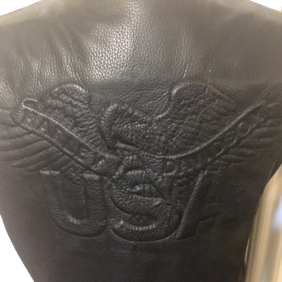 Harley-Davidson Sturgis ‘02 leather vest - Picture 5 of 9